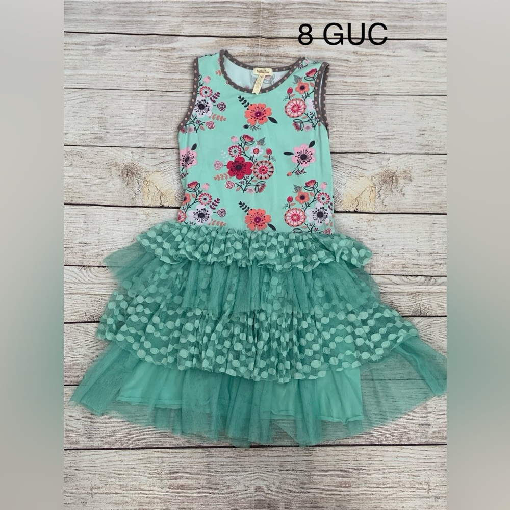 Matilda Jane Floral and Tulle Skirt Dress
